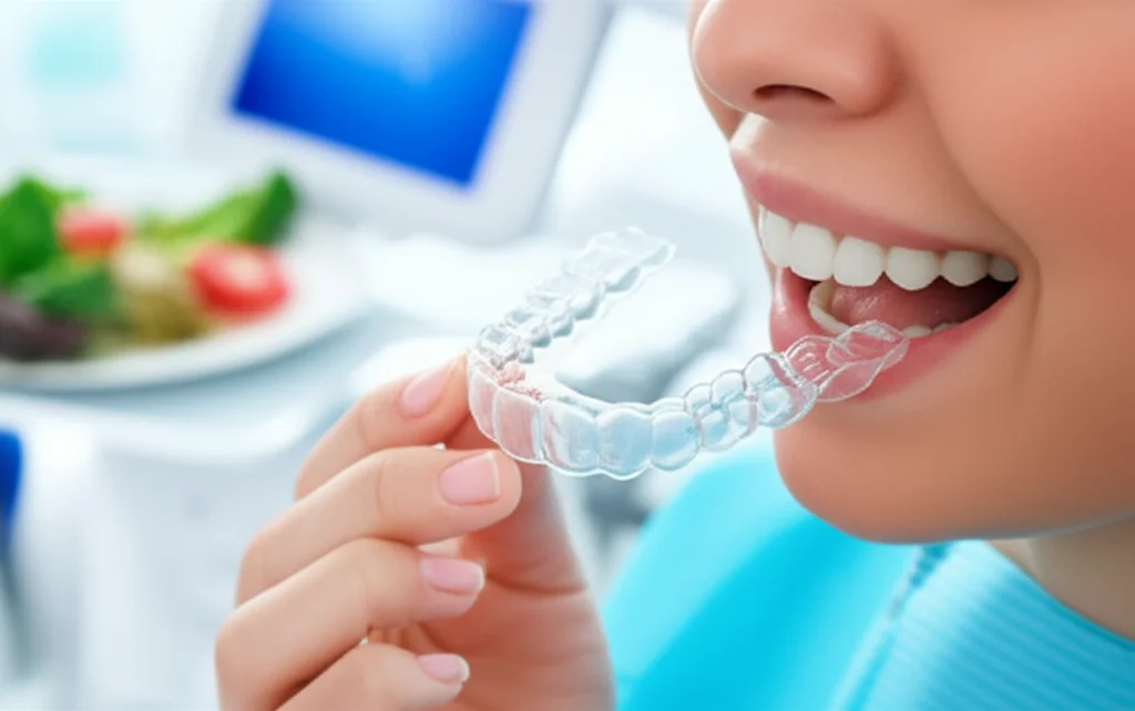 Pode Comer com Alinhador Invisível? Entenda os riscos